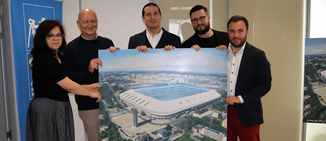Zanedbaný Strahovský stadion projde rozsáhlou rekonstrukcí a promění se na centrum pro startupy. Zapojí se i Prusa Research