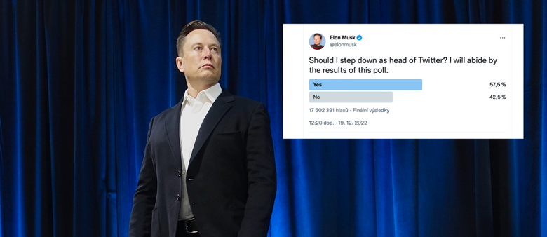 Skončí Musk po umlčování novinářů ve vedení Twitteru? Lidé jsou pro, hledá investora